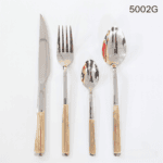 5002 16-Piece 18/0 Stainless Steel Flatware Set for Wholesale product image