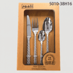 5010 16-Piece 18/0 Stainless Steel Flatware Set for Wholesale product image