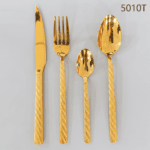 5010 16-Piece 18/0 Stainless Steel Flatware Set for Wholesale product image