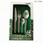 5011 16-Piece 18/0 Stainless Steel Flatware Set for Wholesale product image
