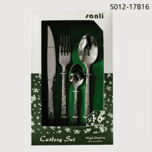 5012 16-Piece 18/0 Stainless Steel Flatware Set for Wholesale
