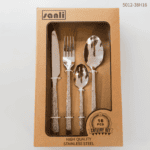 5012 16-Piece 18/0 Stainless Steel Flatware Set for Wholesale product image