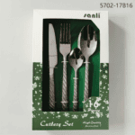 5702 16-Piece 18/0 Stainless Steel Flatware Set for Wholesale product image