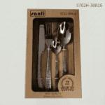 5702 16-Piece 18/0 Stainless Steel Flatware Set for Wholesale product image