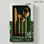 5702 16-Piece 18/0 Stainless Steel Flatware Set for Wholesale product image