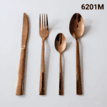 6201 16-Piece 18/0 Stainless Steel Flatware Set for Wholesale product image