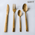 6201 16-Piece 18/0 Stainless Steel Flatware Set for Wholesale product image