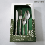 6205 16-Piece 18/0 Stainless Steel Flatware Set for Wholesale product image
