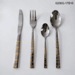 6206 16-Piece 18/0 Stainless Steel Flatware Set for Wholesale product image