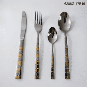 6206 16-Piece 18/0 Stainless Steel Flatware Set for Wholesale