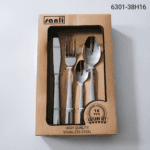 6301 16-Piece 18/0 Stainless Steel Flatware Set for Wholesale product image