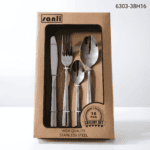 6303 16-Piece 18/0 Stainless Steel Flatware Set for Wholesale product image