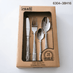 6304 16-Piece 18/0 Stainless Steel Flatware Set for Wholesale product image
