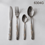 6304 16-Piece 18/0 Stainless Steel Flatware Set for Wholesale product image