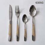 6305 16-Piece 18/0 Stainless Steel Flatware Set for Wholesale product image