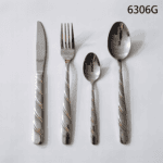 6306 16-Piece 18/0 Stainless Steel Flatware Set for Wholesale product image