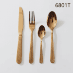 6801 16-Piece 18/0 Stainless Steel Flatware Set for Wholesale product image