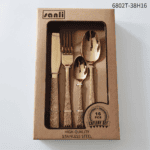 6802 16-Piece 18/0 Stainless Steel Flatware Set for Wholesale product image