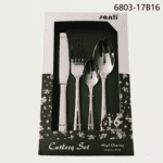 6803 16-Piece 18/0 Stainless Steel Flatware Set for Wholesale product image