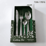 7306 16-Piece 18/0 Stainless Steel Flatware Set for Wholesale product image