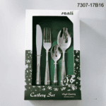 7307 16-Piece 18/0 Stainless Steel Flatware Set for Wholesale product image