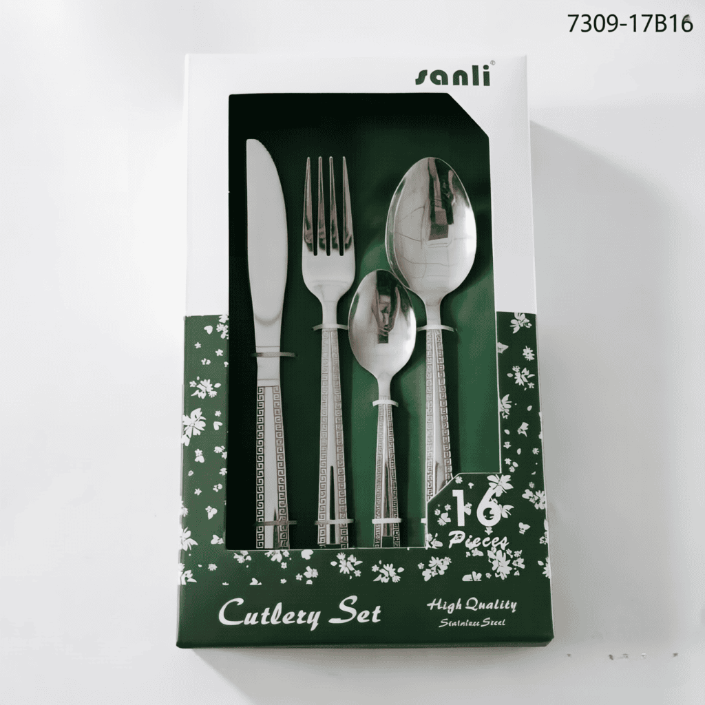 7309 16-Piece 18/0 Stainless Steel Flatware Set for Wholesale