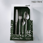 7402 16-Piece 18/0 Stainless Steel Flatware Set for Wholesale product image