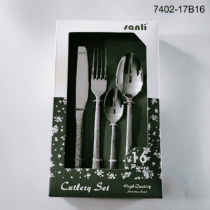 7402 16-Piece 18/0 Stainless Steel Flatware Set for Wholesale