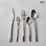 5001 20-Piece 18/0 Stainless Steel Smooth Tapered Handle Flatware Set for Wholesale product image