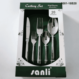 5001 20-piece flatware set 5001-18B20 packaging
