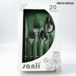 5001 20-Piece 18/0 Stainless Steel Smooth Tapered Handle Flatware Set for Wholesale product image