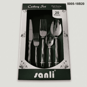 5005 20-piece flatware set 5005-18B20 packaging