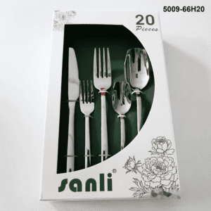 5009 20-piece flatware set 5009-66H20 packaging