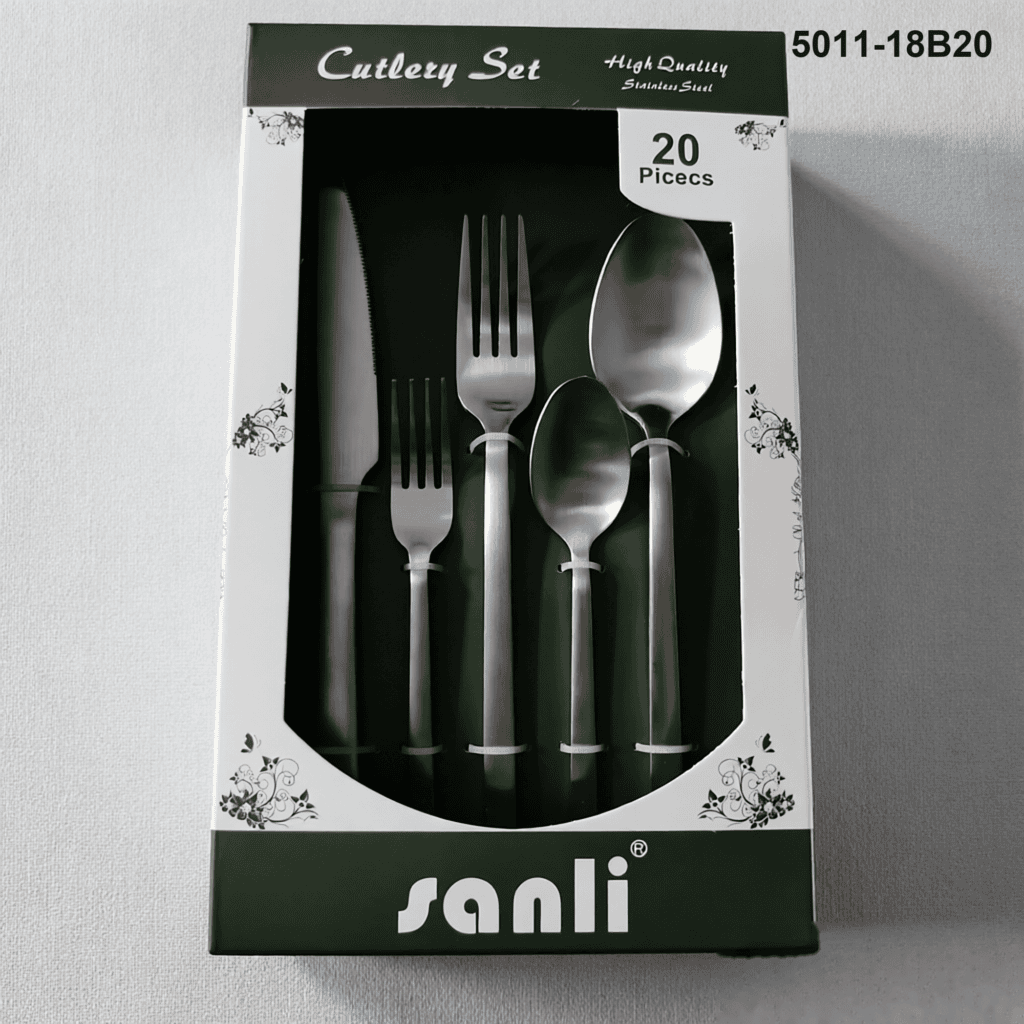 5011 20-piece flatware set 5011-18B20 packaging
