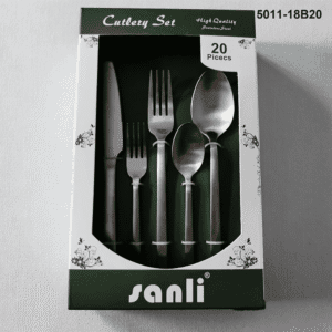 5011 20-piece flatware set 5011-18B20 packaging