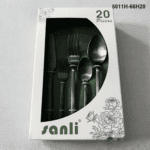 5011 20-Piece 18/0 Stainless Steel Satin Minimalist Handle Flatware Set for Wholesale product image