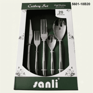 5601 20-piece flatware set 5601-18B20 packaging