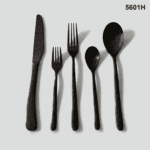 5601 20-Piece 18/0 Stainless Steel Rounded Handle Flatware Set for Wholesale product image