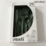 5601 20-Piece 18/0 Stainless Steel Rounded Handle Flatware Set for Wholesale product image