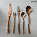5601 20-Piece 18/0 Stainless Steel Rounded Handle Flatware Set for Wholesale product image