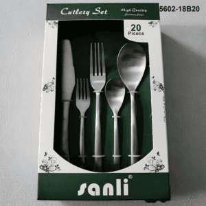 5602 20-piece flatware set 5602-18B20 packaging