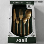 5602 20-Piece 18/0 Stainless Steel Satin Rounded Handle Flatware Set for Wholesale product image