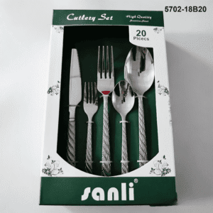 5702 20-piece flatware set 5702-18B20 packaging