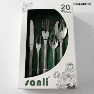 6004 20-piece flatware set 6004-66H20 packaging