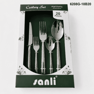 6208 20-piece flatware set 6208G-18B20 packaging